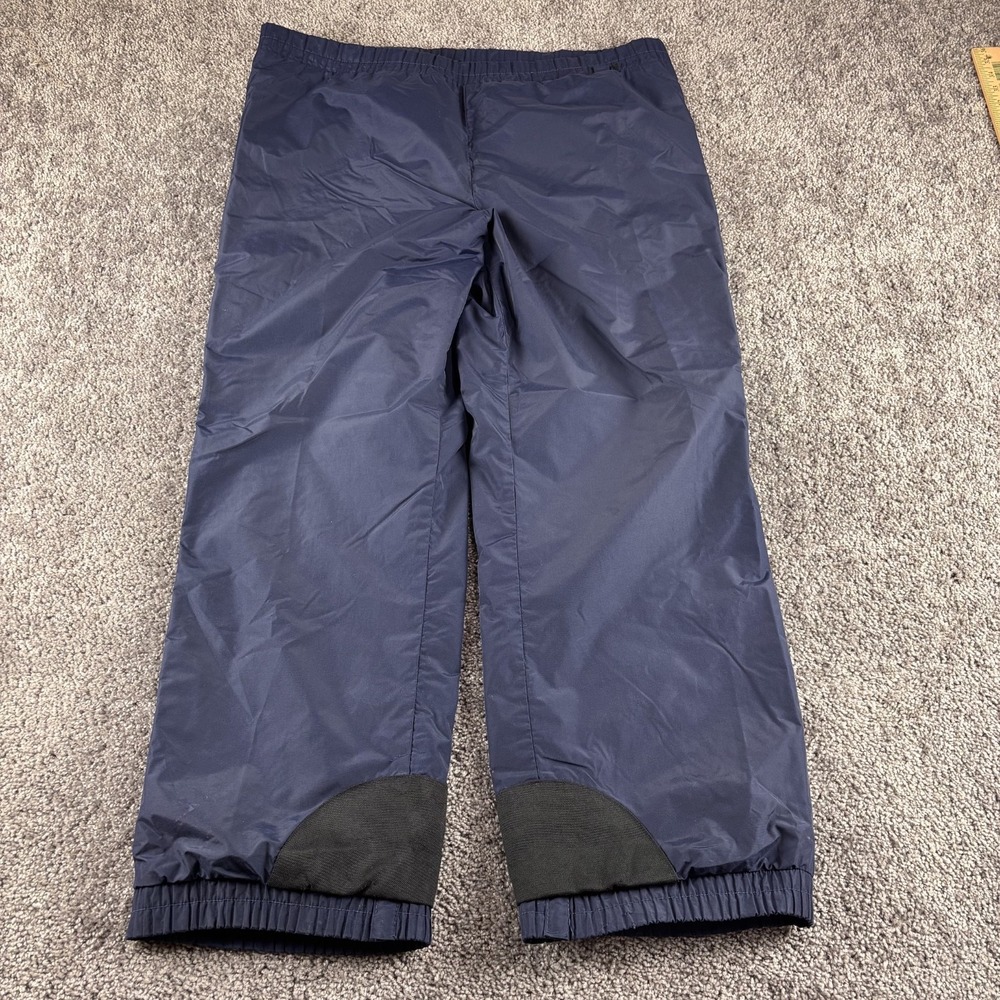 Vintage Columbia Snow Ski Pants Mens XL 42x32 Navy Nylon 90s Gorpcore